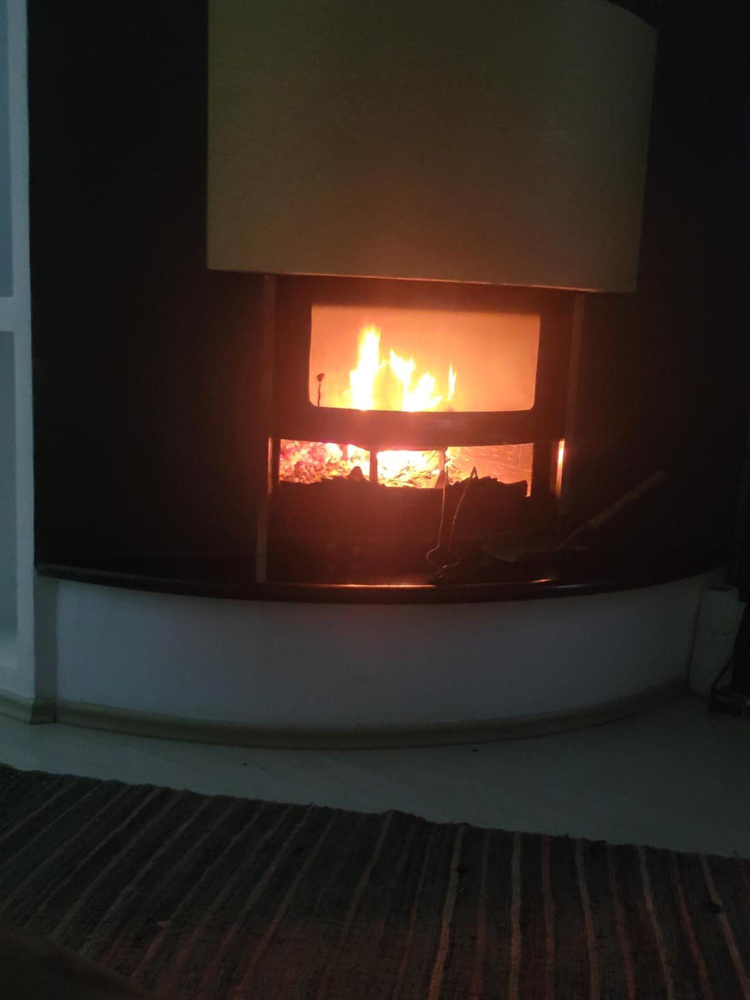 An Apartment With Fireplace Tirana Extérieur photo